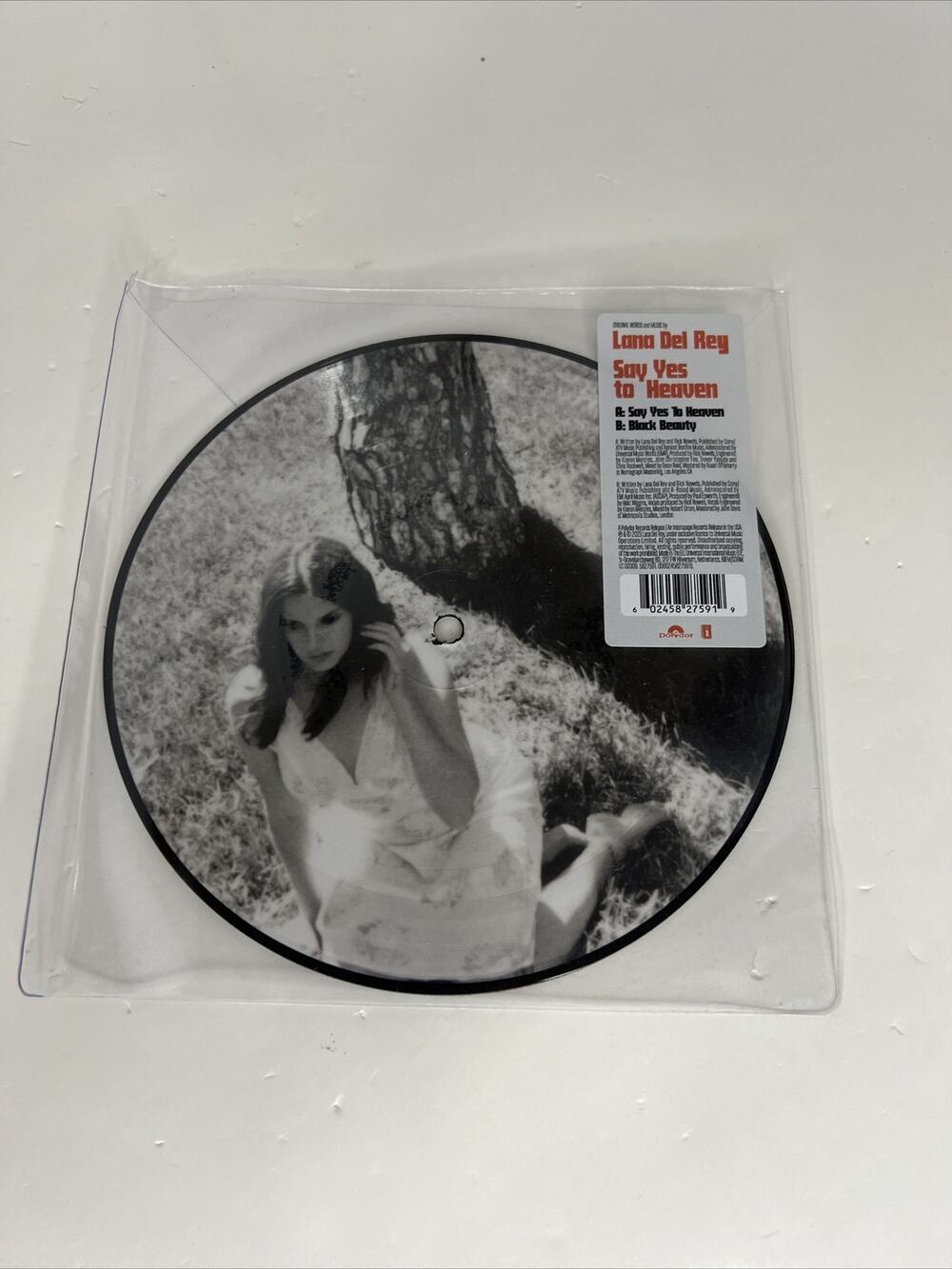 Lana Del Rey Say Yes To Heaven Black Beauty Limited 7” Picture Disc Vinyl
